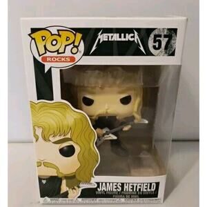 Funko Pop Rocks Metallica James Hetfield Vinyl Figure #57
